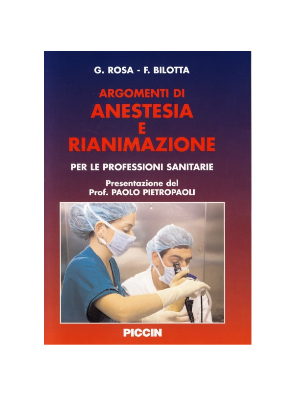 Argomenti di Anestesia e Rianimazione