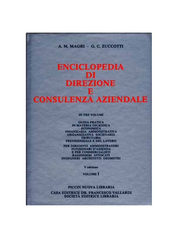 Enciclopedia di Direzione e Consulenza Aziendale 1`