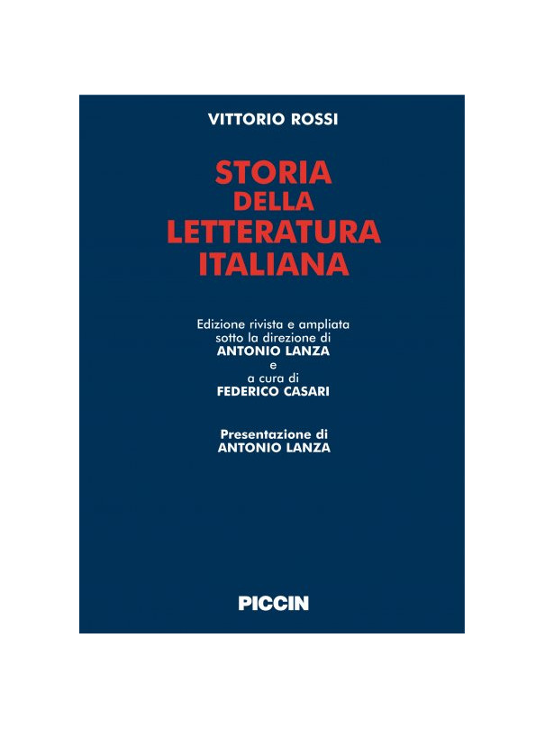 Storia della letteratura italiana