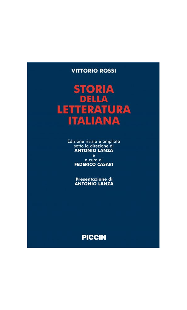 Storia della letteratura italiana