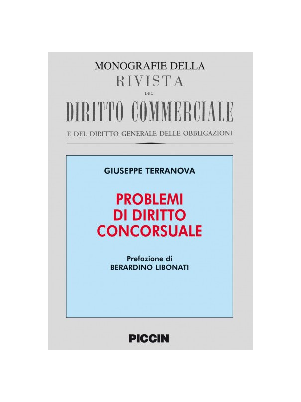 Problemi di diritto concorsuale