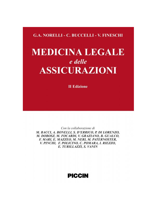 Medicina legale e delle assicurazioni