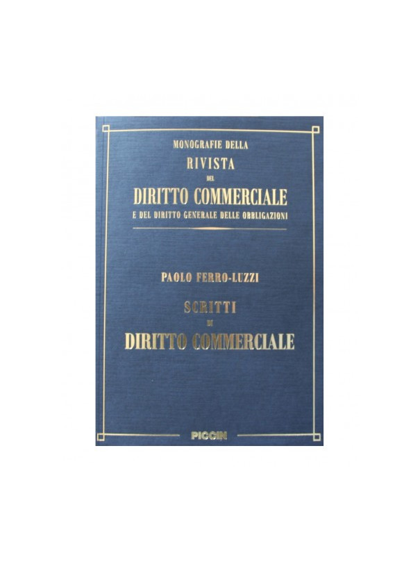 Scritti di diritto commerciale