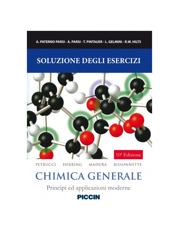 Soluzione degli esercizi- Chimica Generale