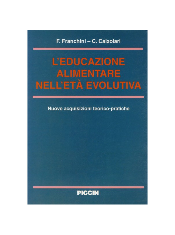 L'educazione alimentare nell'età evolutiva