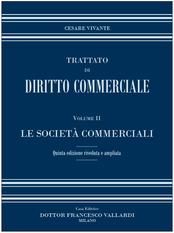 Trattato di Diritto Commerciale