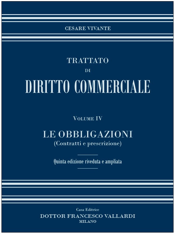 Trattato di Diritto Commerciale