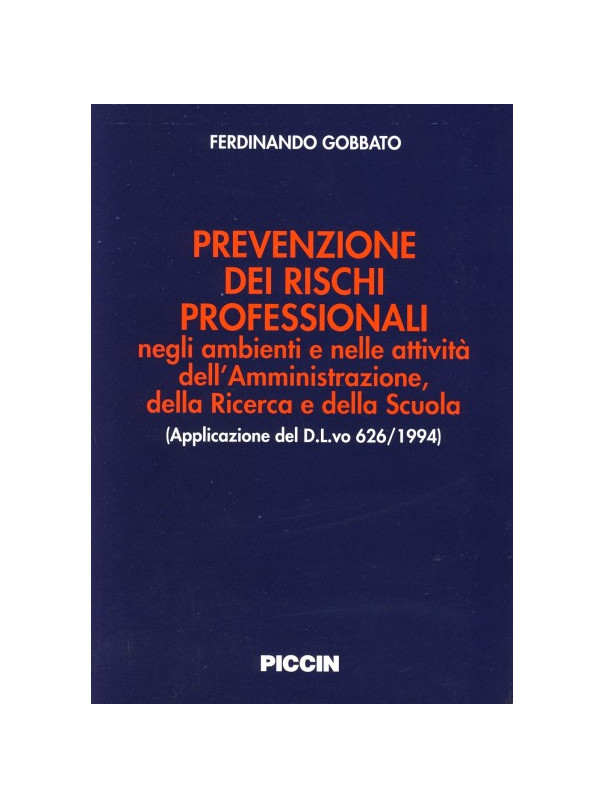 Prevenzione dei rischi professionali