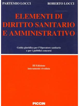 Elementi di Diritto Amministrativo e Principi di Legislazione Sociale e Sanitaria