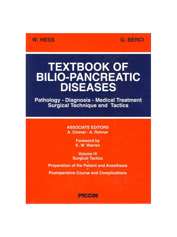 TEXTBOOK OF BILIO-PANCREATIC DISEASES