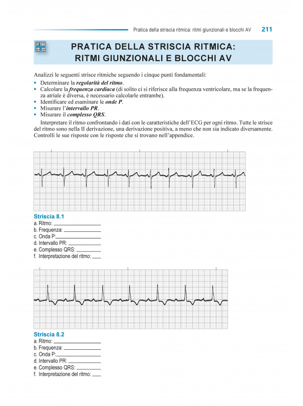 ECG WORKOUT - ESERCIZI DI INTERPRETAZIONE delle ARITMIE CARDIACHE