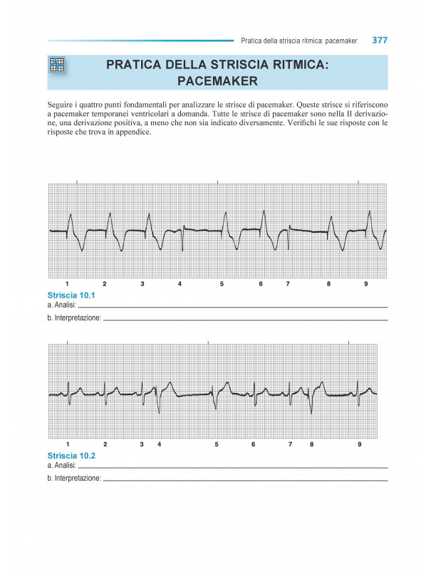 ECG WORKOUT - ESERCIZI DI INTERPRETAZIONE delle ARITMIE CARDIACHE