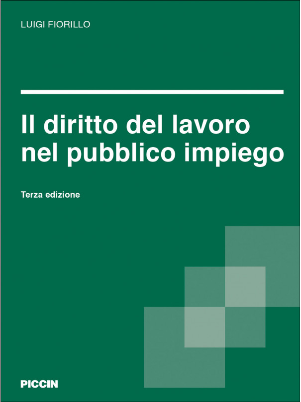 Il diritto del lavoro nel pubblico impiego