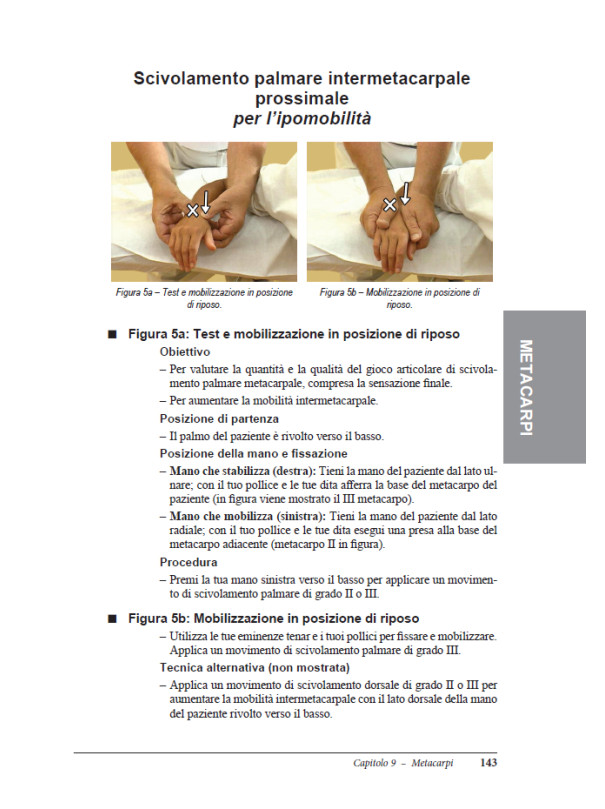 Manuale della mobilizzazione delle articolazioni - Le estremità
