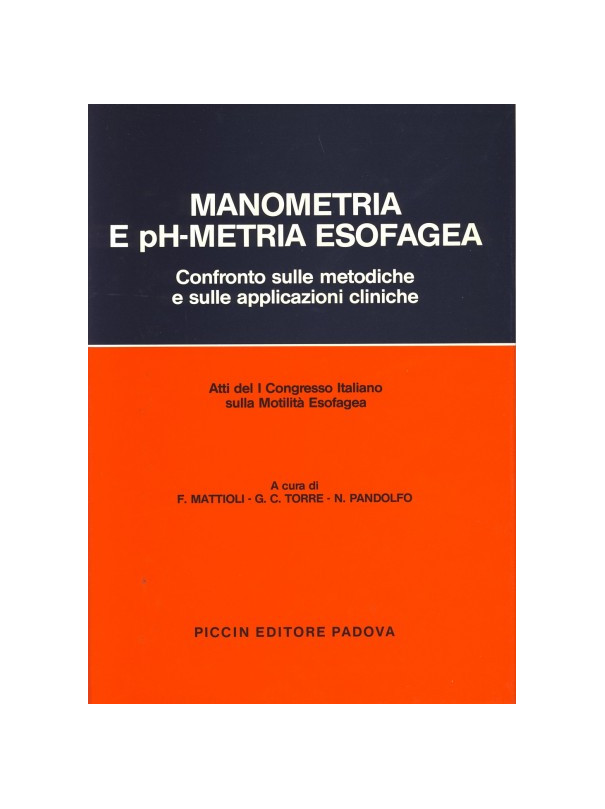 Manometria e pHmetria esofagea