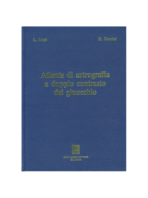 Atlante di artrografia a doppio contrasto del ginocchio