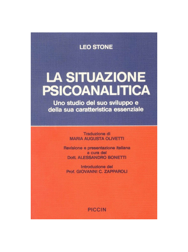 La Situazione Psicoanalitica