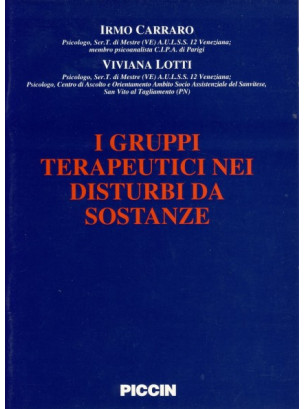 I Gruppi Terapeutici nei Disturbi da Sostanze