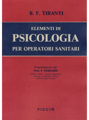 Elementi di Psicologia per Infermieri Professionali ed Operatori Sanitari