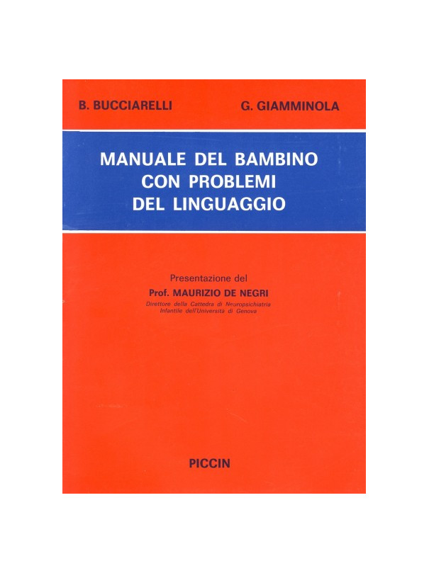 Manuale del Bambino con Problemi del Linguaggio