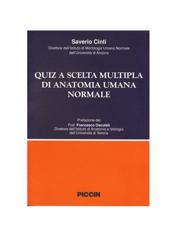 Quiz a Scelta Multipla di Anatomia Umana Normale